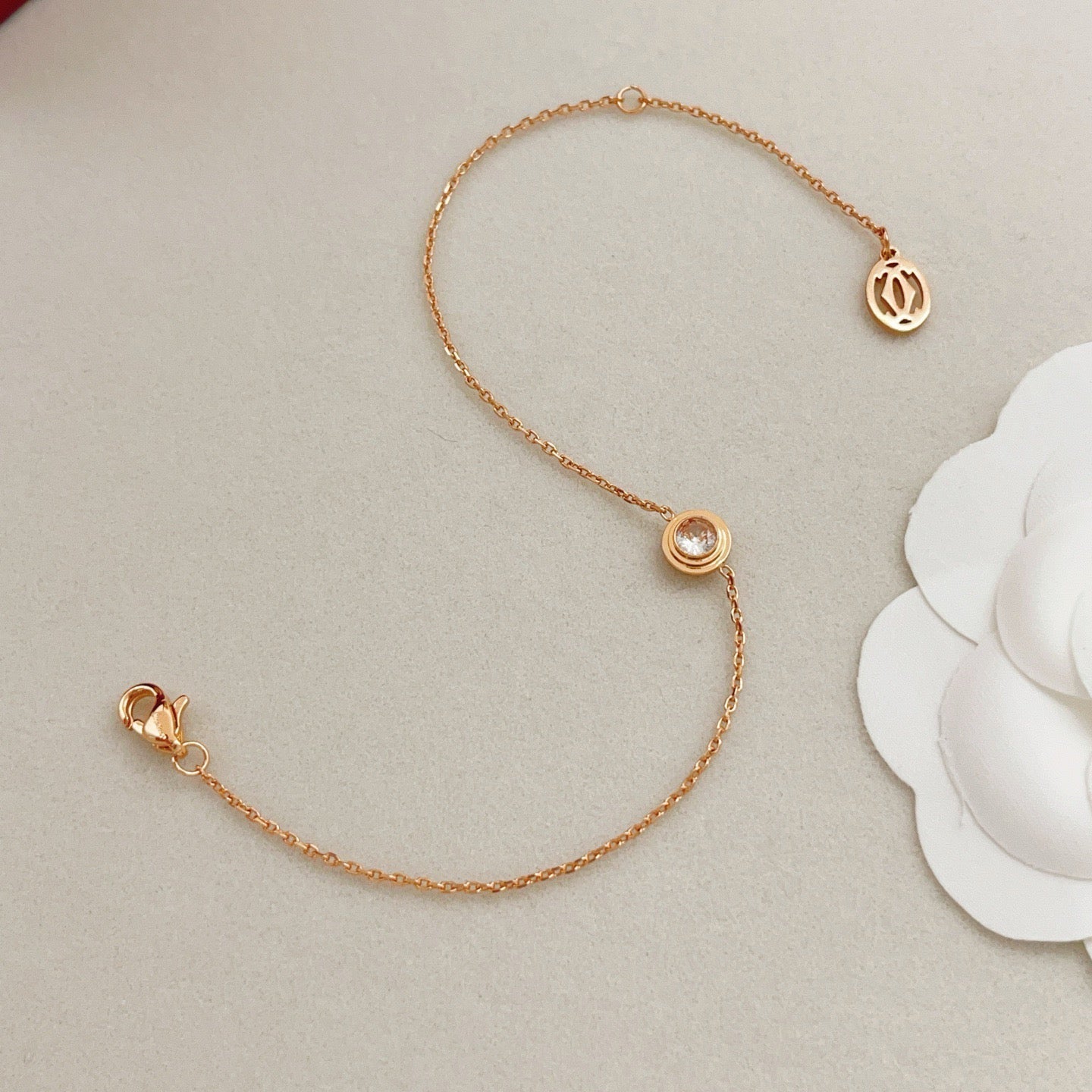 [Aura Jewels] UFO Series Single Diamond Bracelet