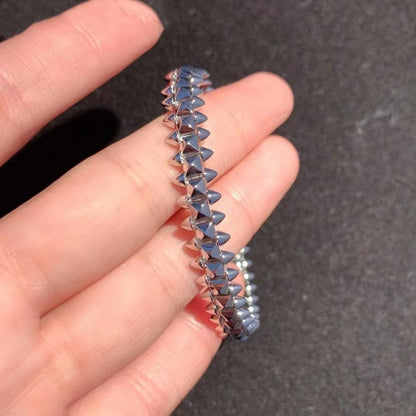 ¡®Aura Jewels¡¯CLASH SILVER BRACELET