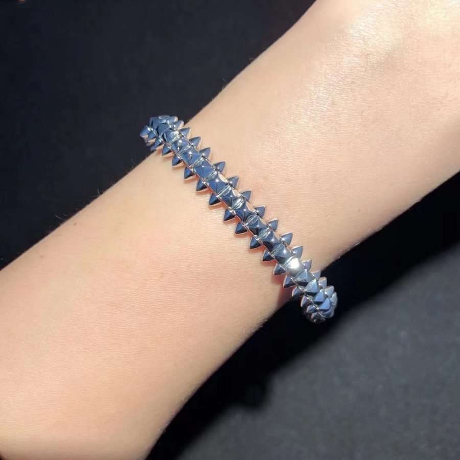 ¡®Aura Jewels¡¯CLASH SILVER BRACELET