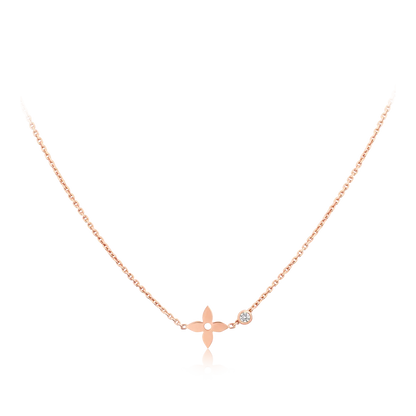 ¡®Aura Jewels¡¯BLOSSOM PENDANT PINK GOLD AND DIAMOND