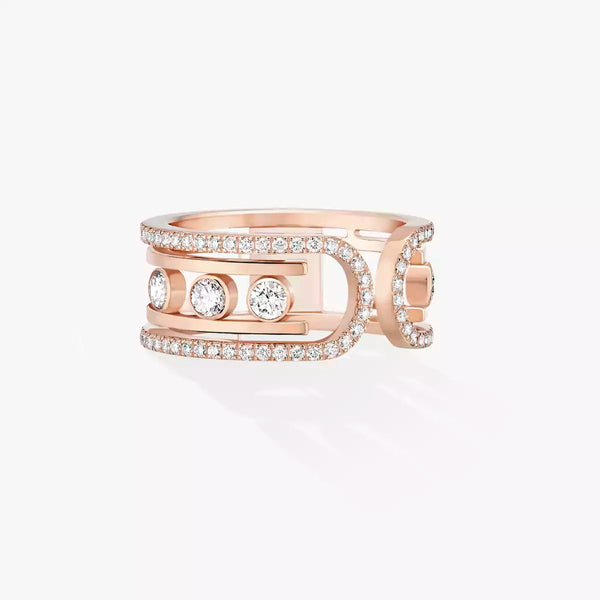 [Aura Jewels]Move 10th Diamond Ring in Gold