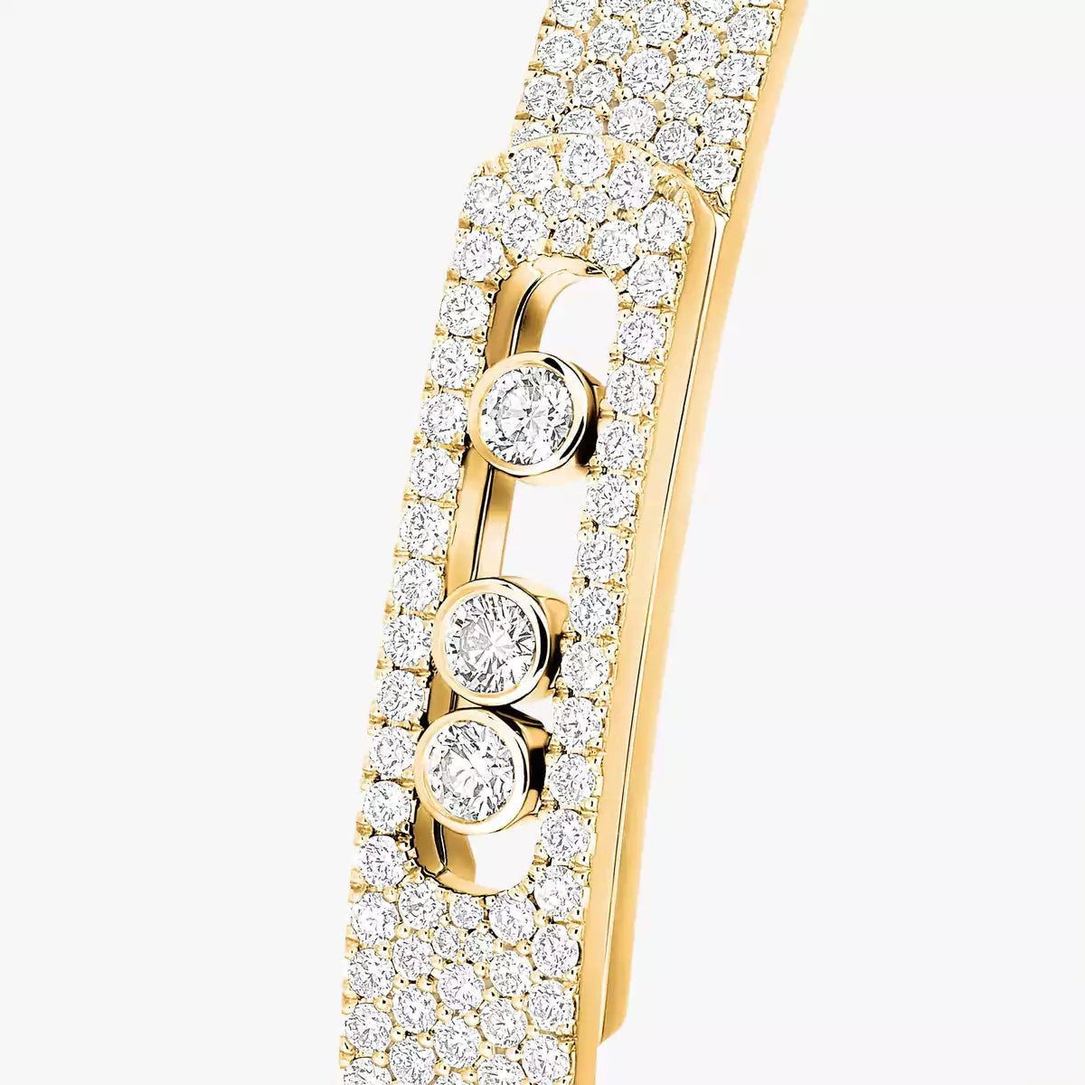 [Aura Jewels]Move Noa Full Pavé Diamond Bangle Bracelet