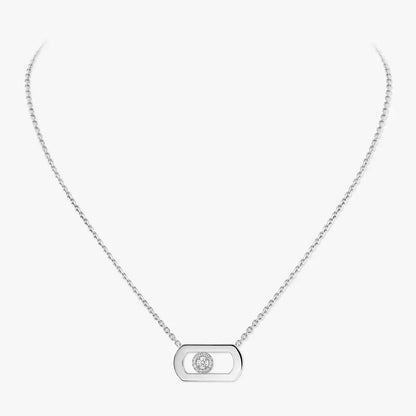 [Aura Jewels]So Move Diamond Necklace in Gold